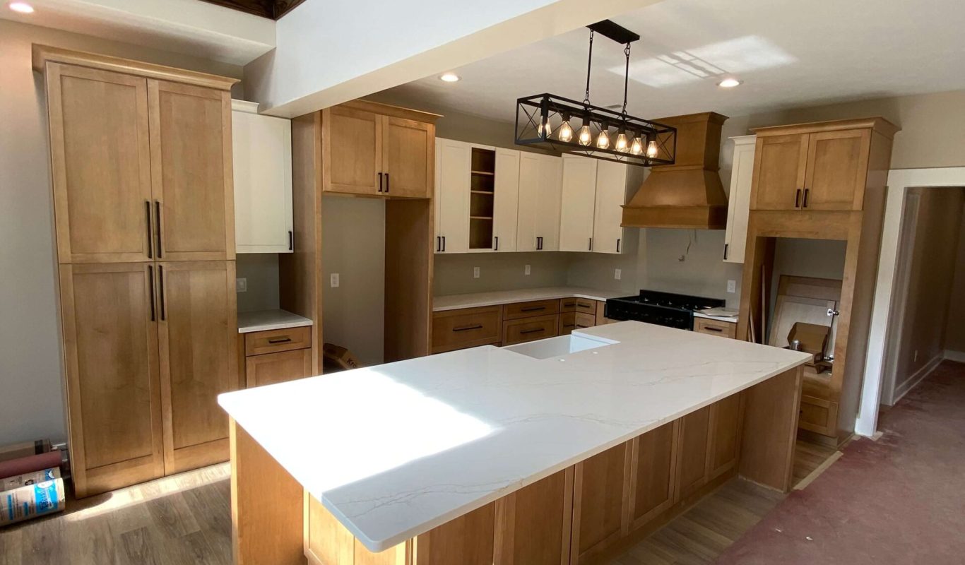 cover kitchen before